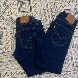 Levi's Men's Straight Jeans - Dark Blue. Price for Both!